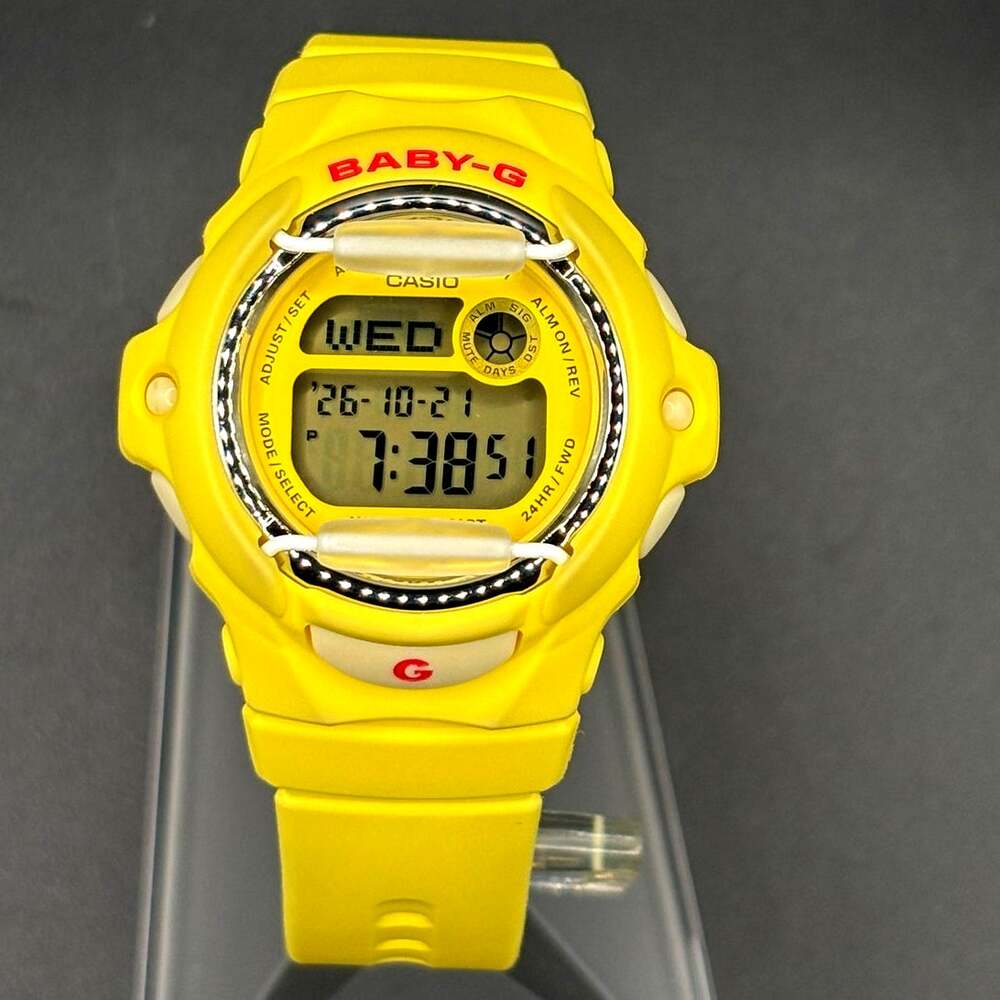 Casio Baby-G BG-169CH-9 Cherry Yellow Digital Women’s Watch 200M